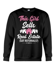 Realtor This Girl Sells Real Estate Crewneck Sweatshirt thumbnail