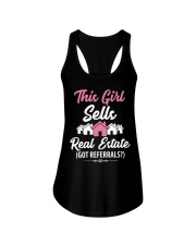 Realtor This Girl Sells Real Estate Ladies Flowy Tank thumbnail