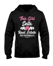 Realtor This Girl Sells Real Estate Hooded Sweatshirt thumbnail