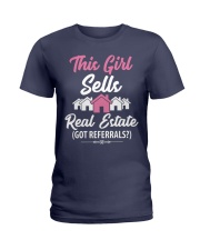 Realtor This Girl Sells Real Estate Ladies T-Shirt front