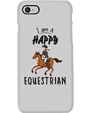Funny Horse Shirt - I Am A Happy Equestrian Phone Case thumbnail