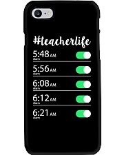 Teacher Life Alarm Clock Phone Case thumbnail