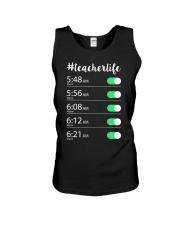 Teacher Life Alarm Clock Unisex Tank thumbnail