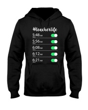 Teacher Life Alarm Clock Hooded Sweatshirt thumbnail