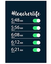 Teacher Life Alarm Clock 11x17 Poster thumbnail