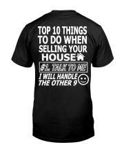 Top Ten Things To Do Of Real Estate Agent Classic T-Shirt thumbnail