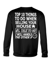 Top Ten Things To Do Of Real Estate Agent Crewneck Sweatshirt thumbnail