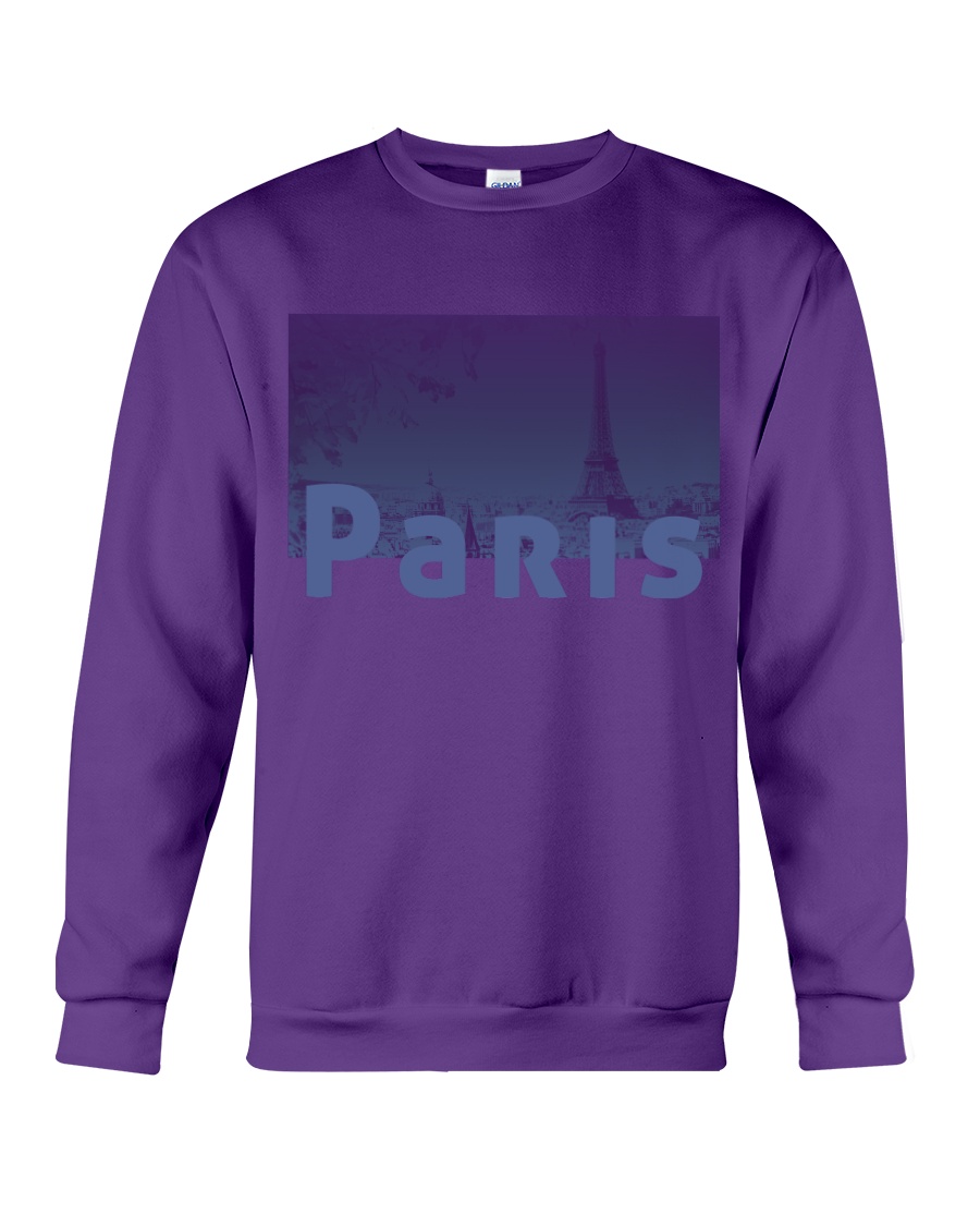 Paris Design Crewneck Sweatshirt