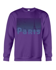 Paris Design Crewneck Sweatshirt front