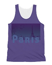Paris Design All-over Unisex Tank thumbnail