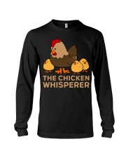The Chicken Whisperer Cute Love Chicken T Shirt Long Sleeve Tee thumbnail