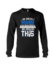 Musical Instrument Music Pianist Long Sleeve Tee tile