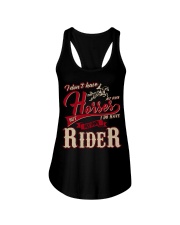 I don't have my own horses Ladies Flowy Tank tile