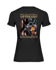 Why did I become a Veteran Premium Fit Ladies Tee tile