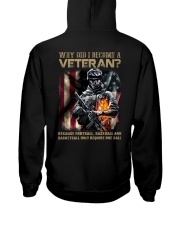 Why did I become a Veteran Hooded Sweatshirt tile