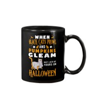 When Black Cats Prowl Mug tile