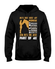 He's Not Just My Horse Hooded Sweatshirt tile