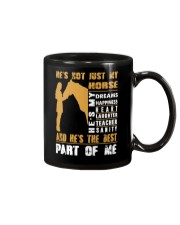 He's Not Just My Horse Mug tile