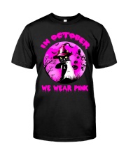 In October We wear pink Premium Fit Mens Tee tile