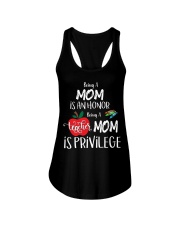 Being Teacher Mom Is Privilege Ladies Flowy Tank tile