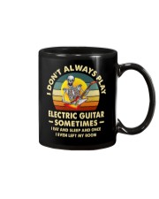 I dont always play Electric Guitar Mug tile