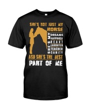 She's Not Just My Horse Premium Fit Mens Tee tile