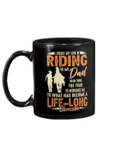 I credit my love of Horse riding Mug tile