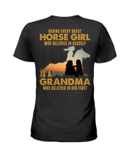 Behind Every Great Horse Girl Is A Grandma Ladies T-Shirt tile