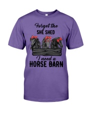 Forget the she shad I need a Horse Barn Premium Fit Mens Tee tile