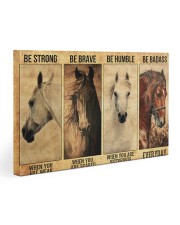 Be strong be brave be humble Gallery Wrapped Canvas Prints tile