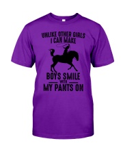Horse girl unlike other girls Classic T-Shirt tile