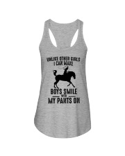 Horse girl unlike other girls Ladies Flowy Tank tile