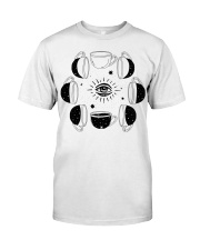 Moon Phase Coffee Classic T-Shirt front