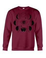 Moon Phase Coffee Crewneck Sweatshirt tile