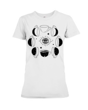 Moon Phase Coffee Premium Fit Ladies Tee tile