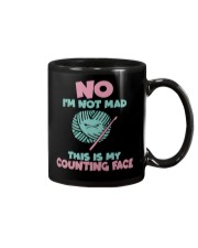 This Is my counting face Crochet Mug tile