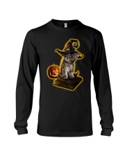 Kitty Witch And Books Long Sleeve Tee tile