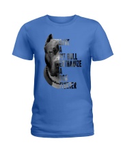 Save A Pit Bull Ladies T-Shirt tile