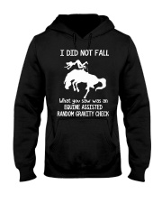I did not fall Horse riding Hooded Sweatshirt tile