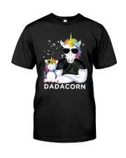 Animals Dadacorn Muscle Unicorn Dad Baby Classic T-Shirt front