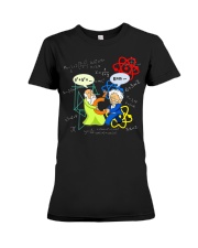Math and Science Formula Funny Premium Fit Ladies Tee tile