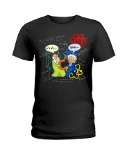 Math and Science Formula Funny Ladies T-Shirt tile