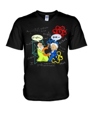 Math and Science Formula Funny V-Neck T-Shirt tile