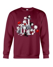 Cats Horror Crewneck Sweatshirt tile