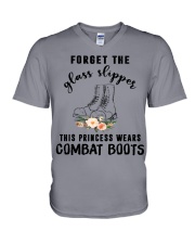 Forget the Glass Slipper V-Neck T-Shirt tile