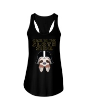 Come To The Sloth Side Ladies Flowy Tank tile