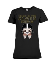 Come To The Sloth Side Premium Fit Ladies Tee tile