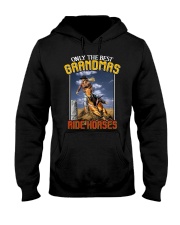 Only The Best Grandmas Ride Horse Hooded Sweatshirt tile