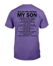 Rules For Dating My Son Premium Fit Mens Tee tile