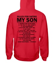 Rules For Dating My Son Hooded Sweatshirt tile